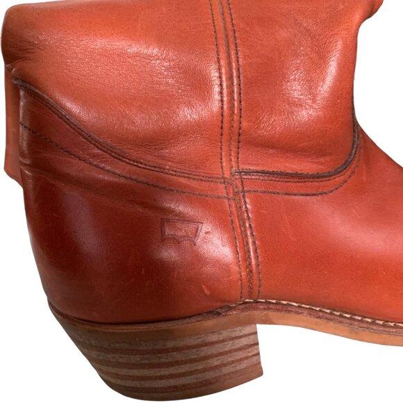 Levi’s 1970s Orange Tab Brown Cowboy Boots Mens Size 9.5 Vintage - Picture 12 of 16